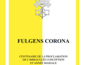 Fulgens corona (Pie XII)